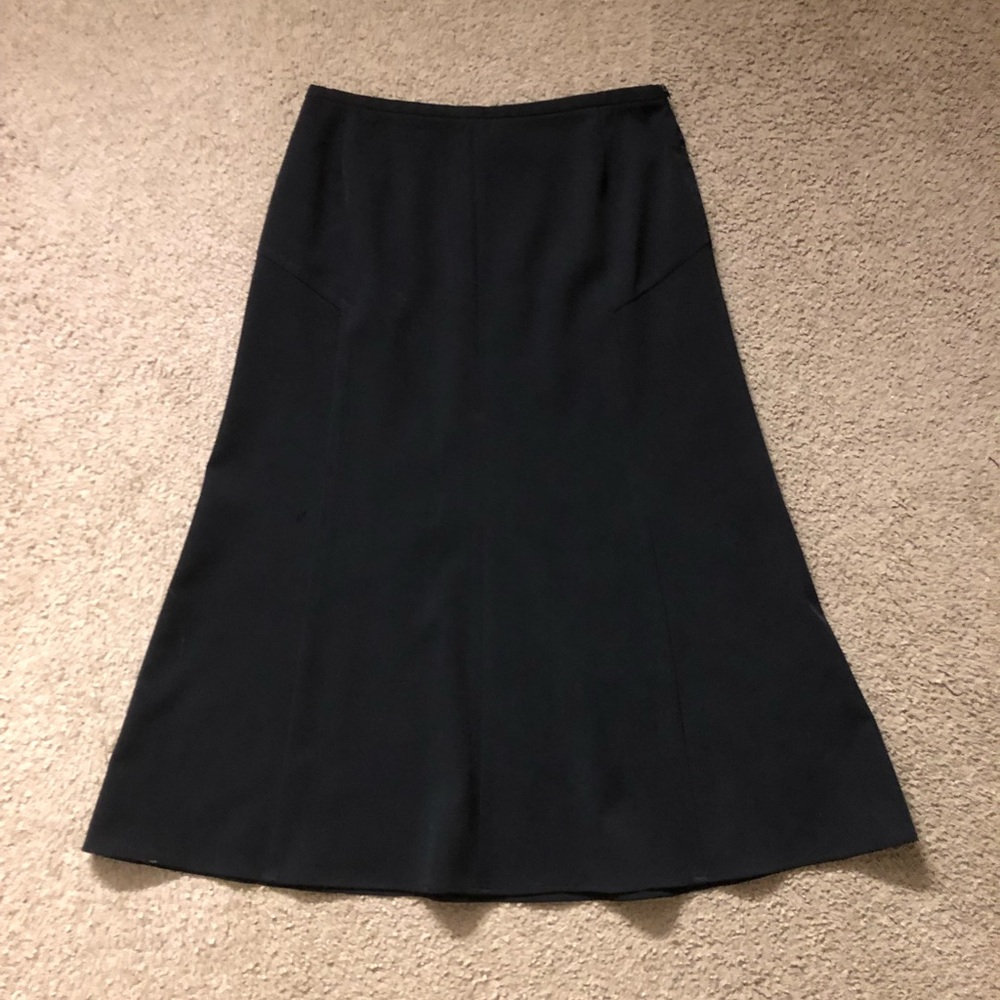 Harve Benard Maxi Skirt Sz 10 Classic black